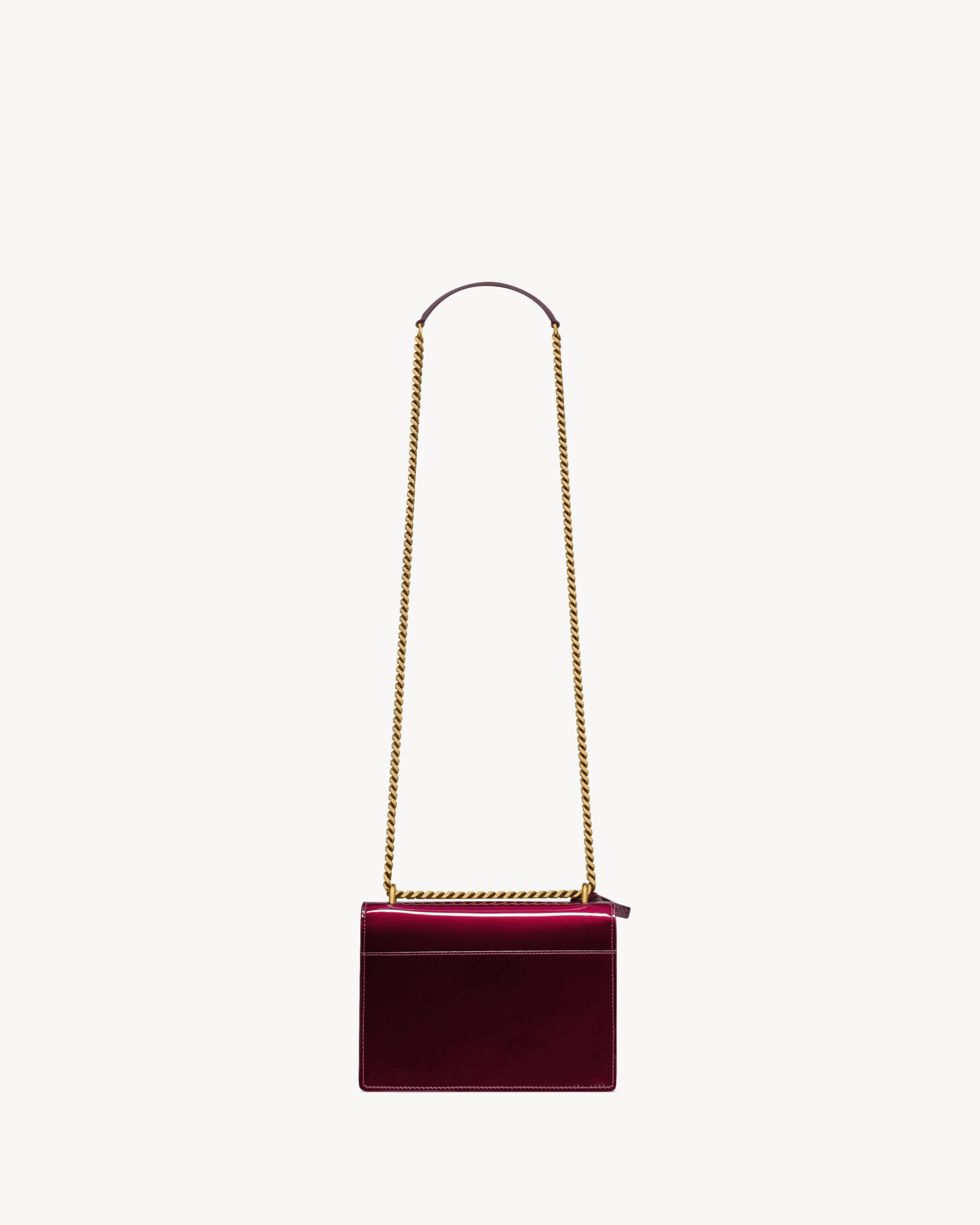 YSL SUNSET small in patent leather - Image 6